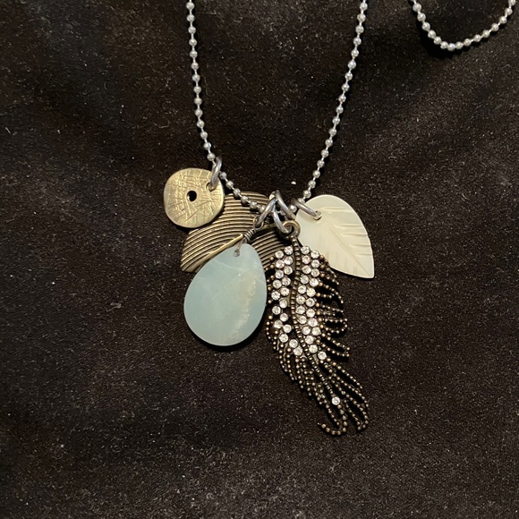 Jewelry - Elegant long Multi-Charm Necklace